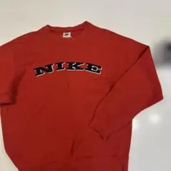 90s NIKE JUST DO IT 長袖カットソー レッド M - メルカリ