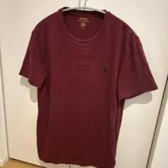 POLO RALPH LAUREN バーガンディ Tシャツ S