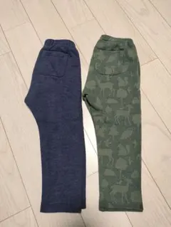 90サイズ フリース ボトムス 2点セット