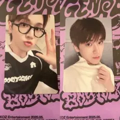 BOYNEXTDOOR リウ No Genre トレカ2枚セット ユニバ 特典