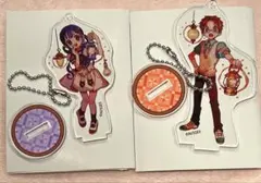 地縛少年花子くん ミュージアム アクリルスタンド 赤根葵 蒼井茜 ランタン