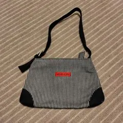 MICHEL KLEIN キャンバス地クラッチバッグ