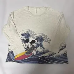 glamb グラム ミッキーマウス サーフィンデザイン トレーナー ディズニー