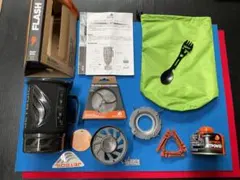 JETBOIL・チタン0.8ポットSOL動作良好美品マイクロモ仕様カスタム