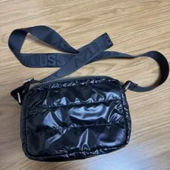 アズルバイマウジー　azul by moussy ロゴ　ショルダーバッグ　黒