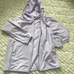 UNIQLO ラベンダー パーカー 130 エアリズム