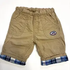 ミキハウス ハーフパンツ 100cm ベージュ