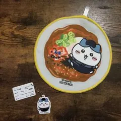 松屋 ちいかわ　ハチワレ　ハンドタオル キーホルダーセット