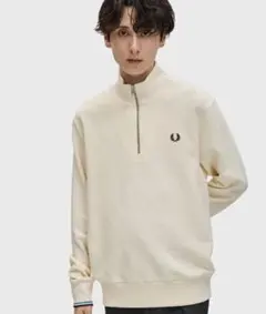 【新品未使用】フレッドペリー fredperry ハーフジップ　Mサイズ