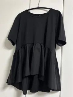 今期商品　新作　gu トップス　フレア　Tシャツ M