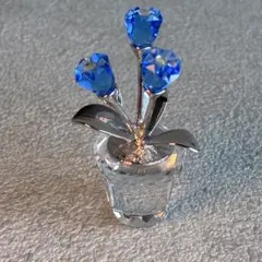 ７２Swarovski クリスタル チューリップ 置物 3個セット 72Swarovski クリスタル チューリップ 置物 3個セット - メルカリ