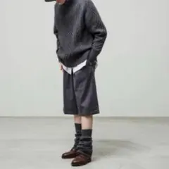 UNION LAUNCH ユニオンランチ　イージーパンツ　ハーフパンツ黒