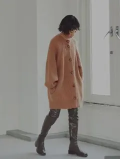 SNIDEL スナイデル モヘアミドルカーディガン カーディガン アイボリー