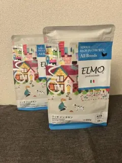 ELMO ドッグフード 800g×2袋 ＋ 大袋セット賞味期限、商品欄にあり