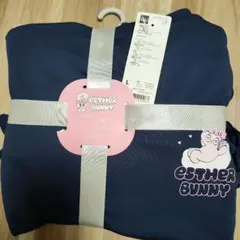 GU エスターバニーラウンジセット　部屋着　パジャマ　ルームウェア　Lサイズ