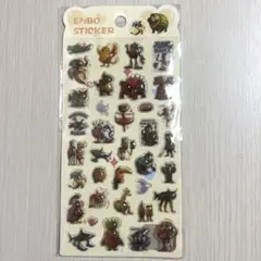 イタリアンブレインロット ぷくぷくシール ボンボンドロップ 【Lills19】黄