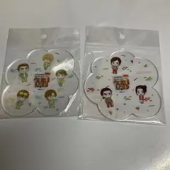 コナンランド　名探偵コナン　限定アクリルコースター　　2枚セット　諸伏高明など