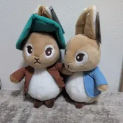 ピーターラビット ぬいぐるみ 2体セットのサムネイル