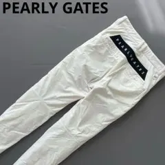 PEARLY GATES パーリーゲイツ パンツ ニコちゃん スマイル ホワイト