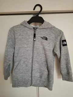 美品 THE NORTH FACE ジップパーカー グレー 110