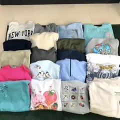 us古着スウェット20枚＋おまけ1枚まとめ売り　サイズMIX
