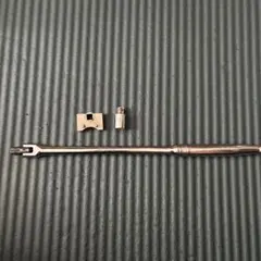 江戸時代 小型 和錠 錠前鉄製 アンティーク金属製鍵 作動品 - メルカリ