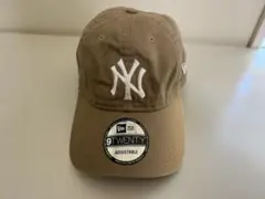 New Era 9TWENTY ベージュキャップ