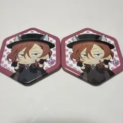 文豪ストレイドッグス × アニメイトカフェ 缶バッジ マーチングver