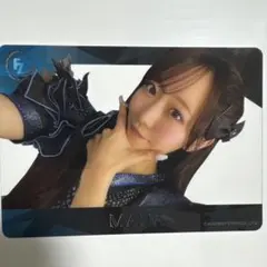 FRUITS ZIPPER 真中まな　幾何学BLACK衣装　トレカ
