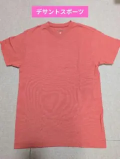 デサントスポーツ　Vネック 半袖 Tシャツ ピンク　S 　運動のサムネイル