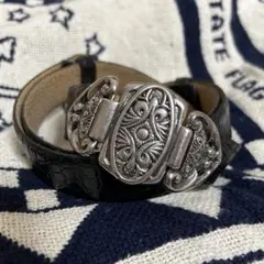 vintage used leather belt