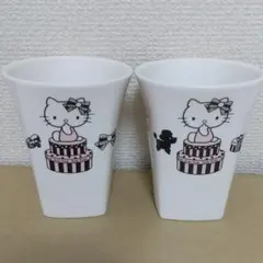 即決OK…HELLO KITTYのコップ？2個セット
