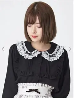 黒ブラウス長袖