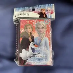 新品未開封　アナと雪の女王　トランプ　レッド　赤のサムネイル