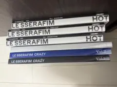 LE SSERAFIM HOT & CRAZY CD6個セット