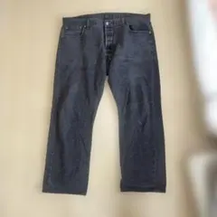 希少サイズ!LEVI’S501ストレートブラックデニム W42 L30