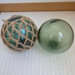 ガラス玉 置物