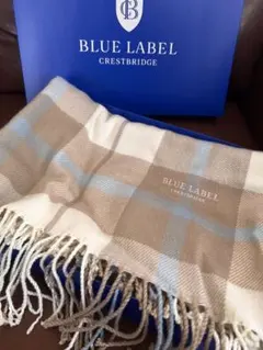 BLUE LABEL CRESTBRIDGE チェックマフラー