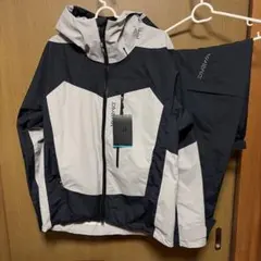 ダイワ DR-3023 レインマックスデタッチャブルレインスーツ グレー L