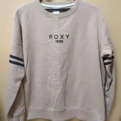 ROXY スウェット トレーナー ベージュ Mサイズ