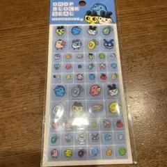 たまごっち DROP BLOCK SEAL タイルみたいなシール青