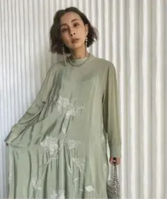 Ameri VINTAGE 2WAY FLOWER GARDEN DRESSのサムネイル