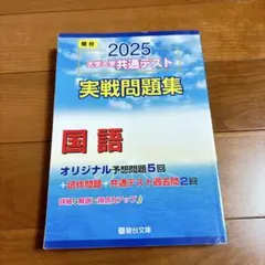 2025 大学入試共通テスト 実戦問題集 国語　駿台