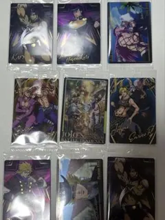 ジョジョ ウエハース 9枚セット