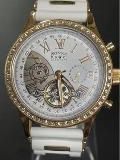 ◆動作品◆SONNE ゾンネ 自動巻き 腕時計 スケルトン 5気圧防水　中古 楽天市場】SONNE HAORI ゾンネ ハオリ 腕時計 ウォッチ メンズ