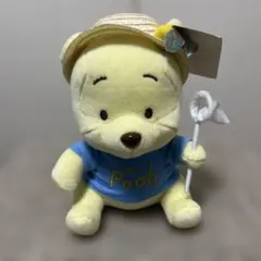 タグ付き　Disney Baby Pooh ぬいぐるみ ディズニー　プーさん