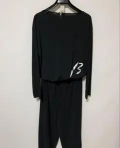 未使用品★ベータ β ★とろみ素材 大人のオールインワン ワンピース 黒