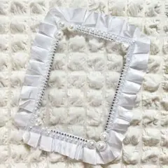 【A380】硬質ケースデコ b7サイズ ホワイト