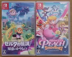 【姫セット】ゼルダの伝説 知恵のかりもの☆新品☆プリンセスピーチ ショータイム！