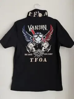 VANSON デスラビット刺繍Tシャツ Mサイズ - メルカリ